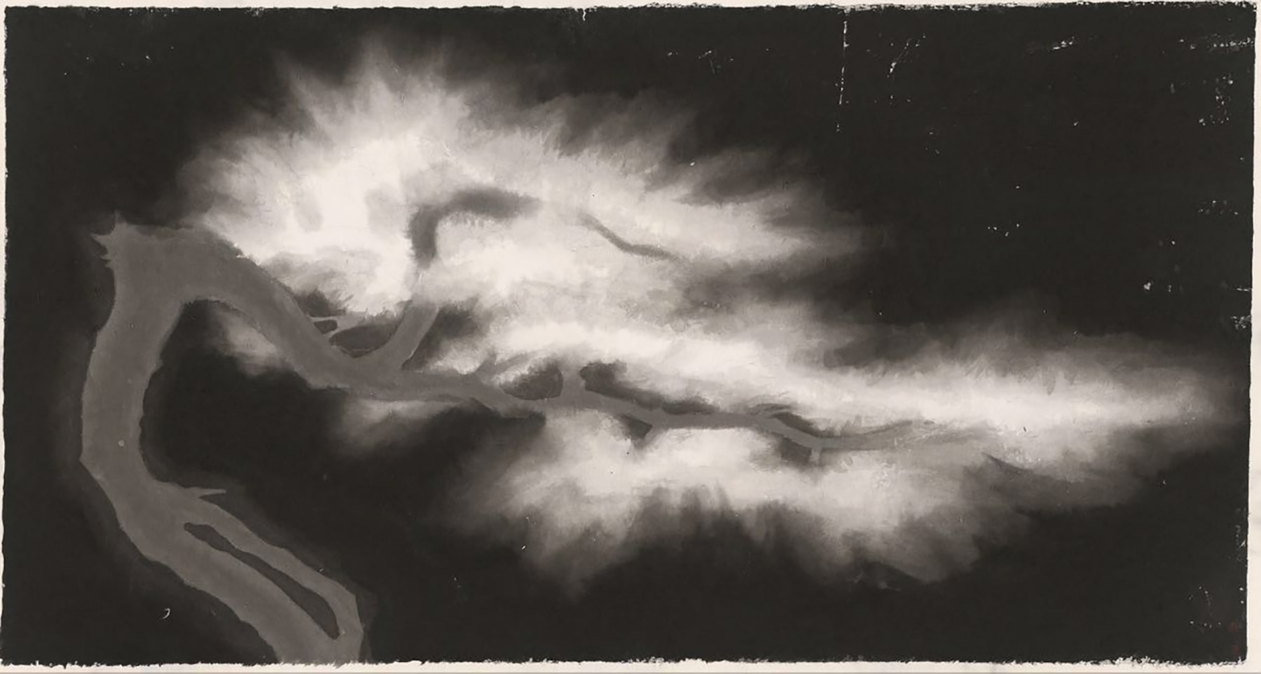 Huang Dan 黃丹, Recumbent Pine 橫松, 2017