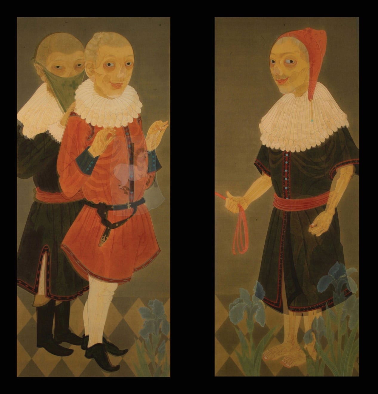 Hao Liang 郝量, From Zhaoye Bai To Jiufang Gao (set of 2) 從照夜白到九方皋 (一套兩幅), 2009