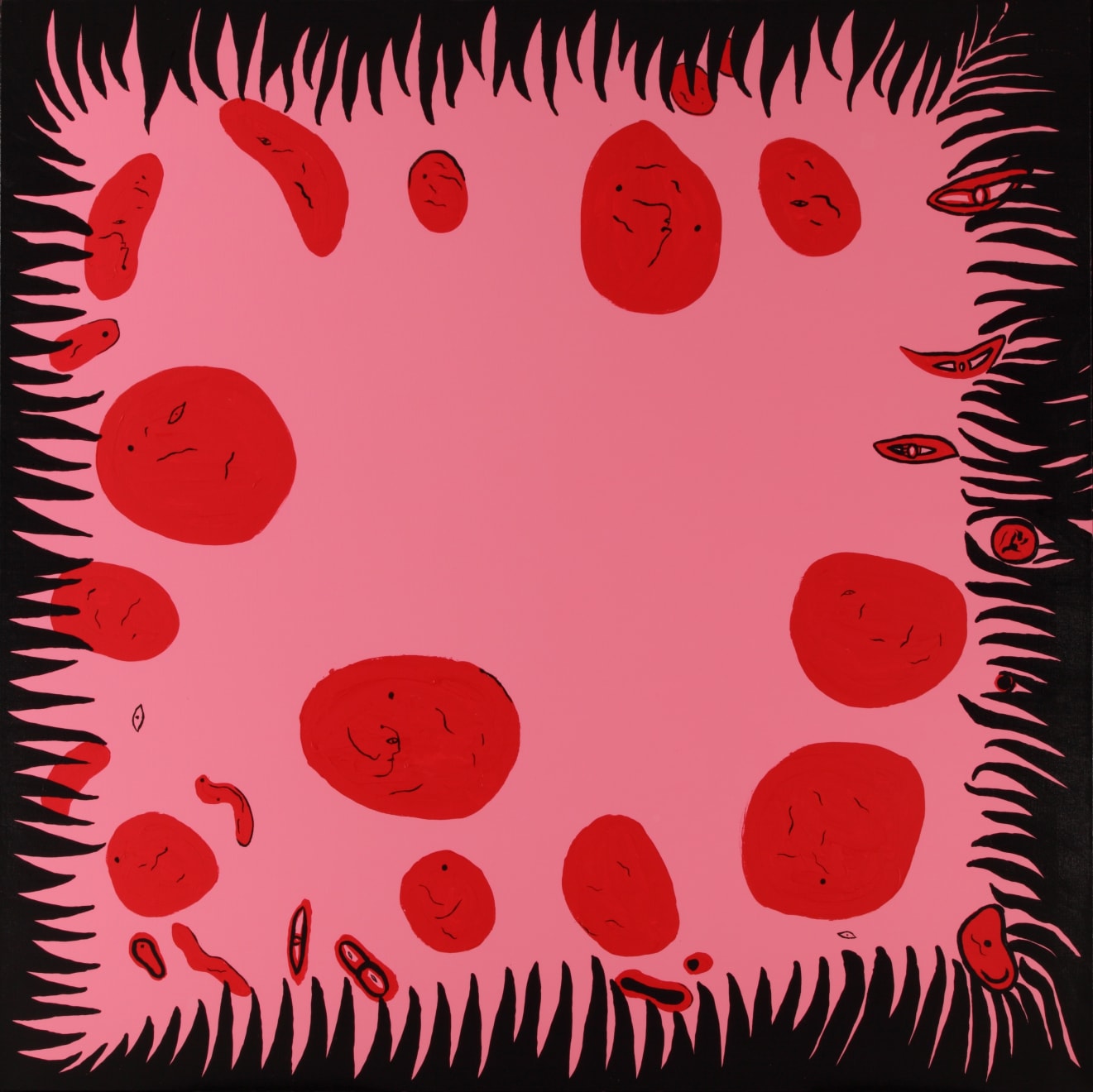 Yayoi Kusama, A Chat in the Universe, 2010