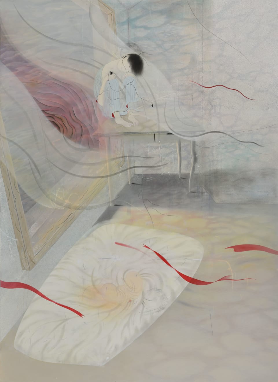 Tomoko Kashiki, Moon and Earphone, 2020