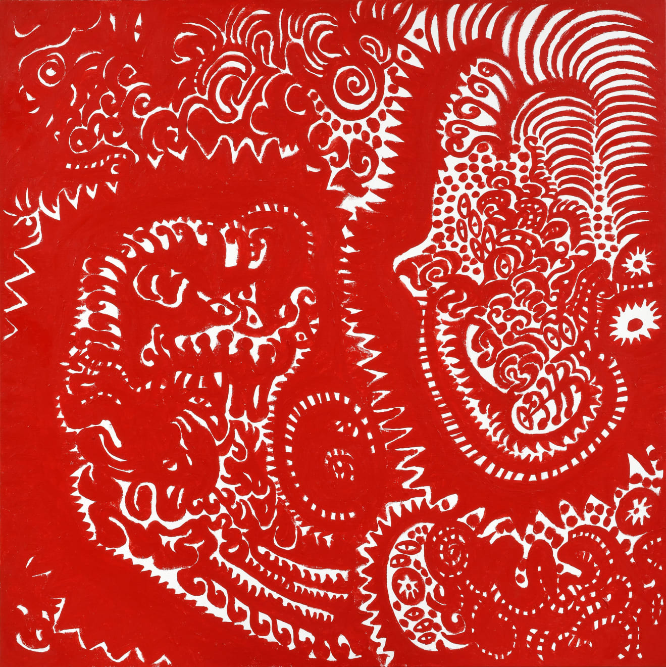 Yayoi Kusama, MY DREAM DYED RED, 2020