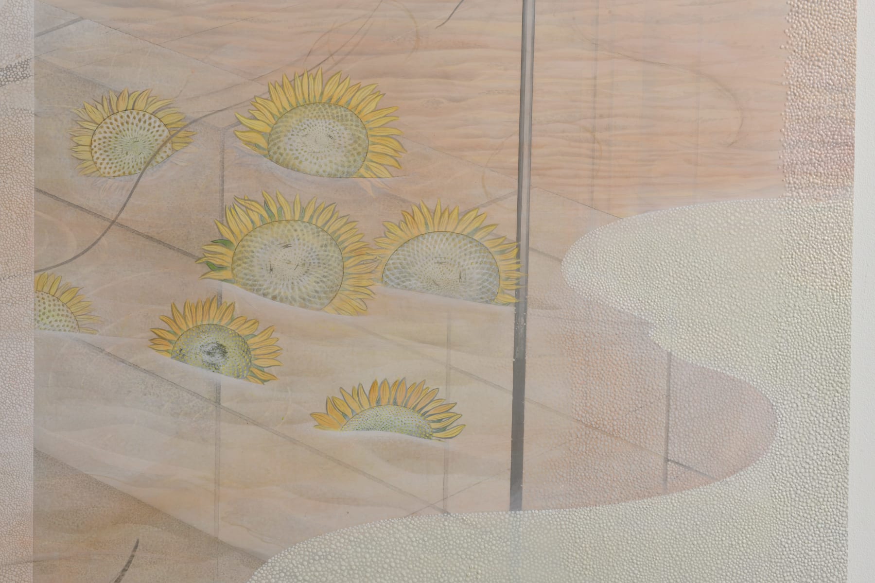 Tomoko Kashiki, Soup of Memories Served with Smiling Sunflowers and Bones, 2020