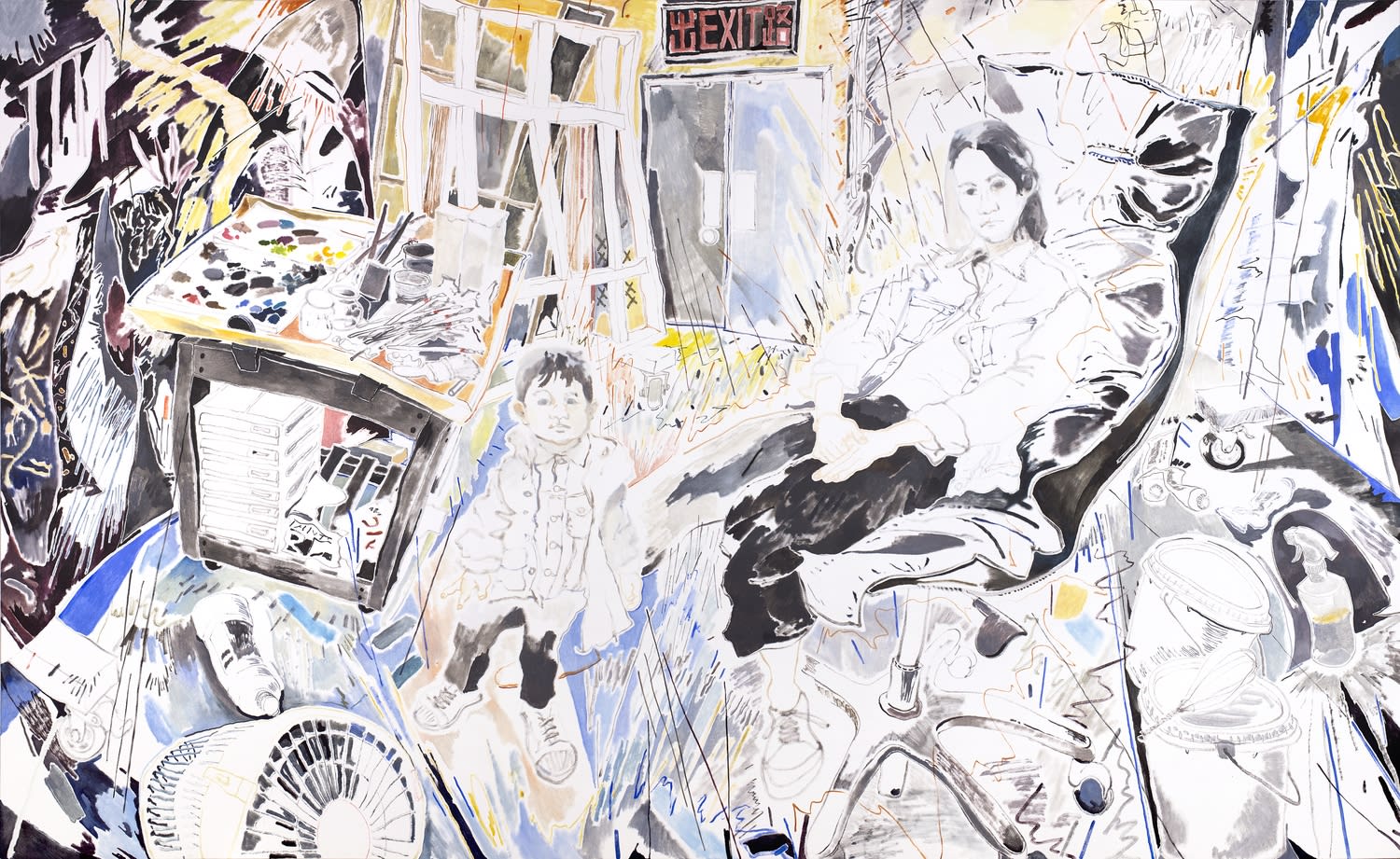 Chris Huen Sin-Kan , Joel and Haze, 2019