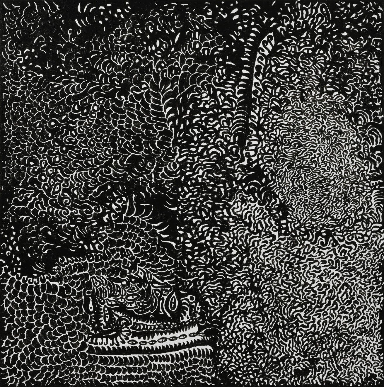 Yayoi Kusama, WHEN I DISCOVERED THE SIGNPOST TO ETERNAL LOVE FOR HUMANITY, 2019