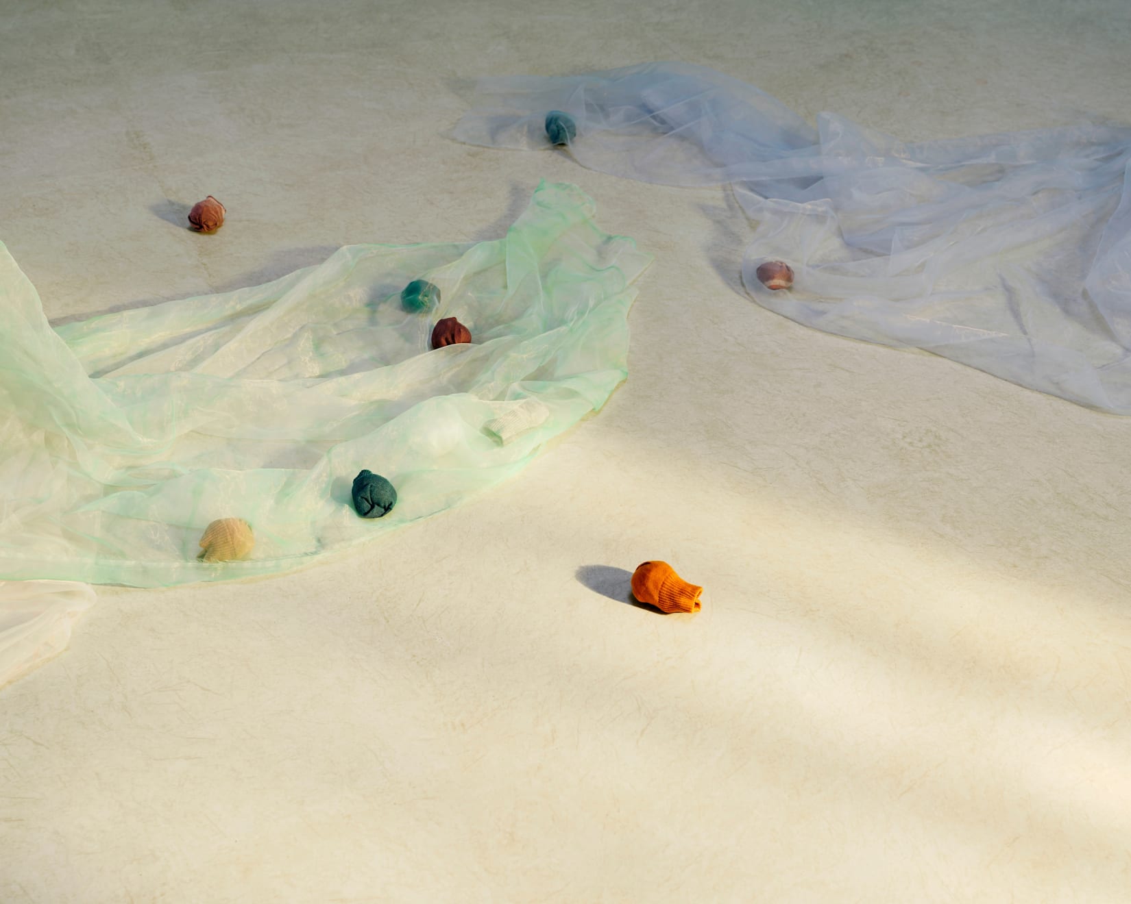 Chen Wei, Sock Balls, 2020