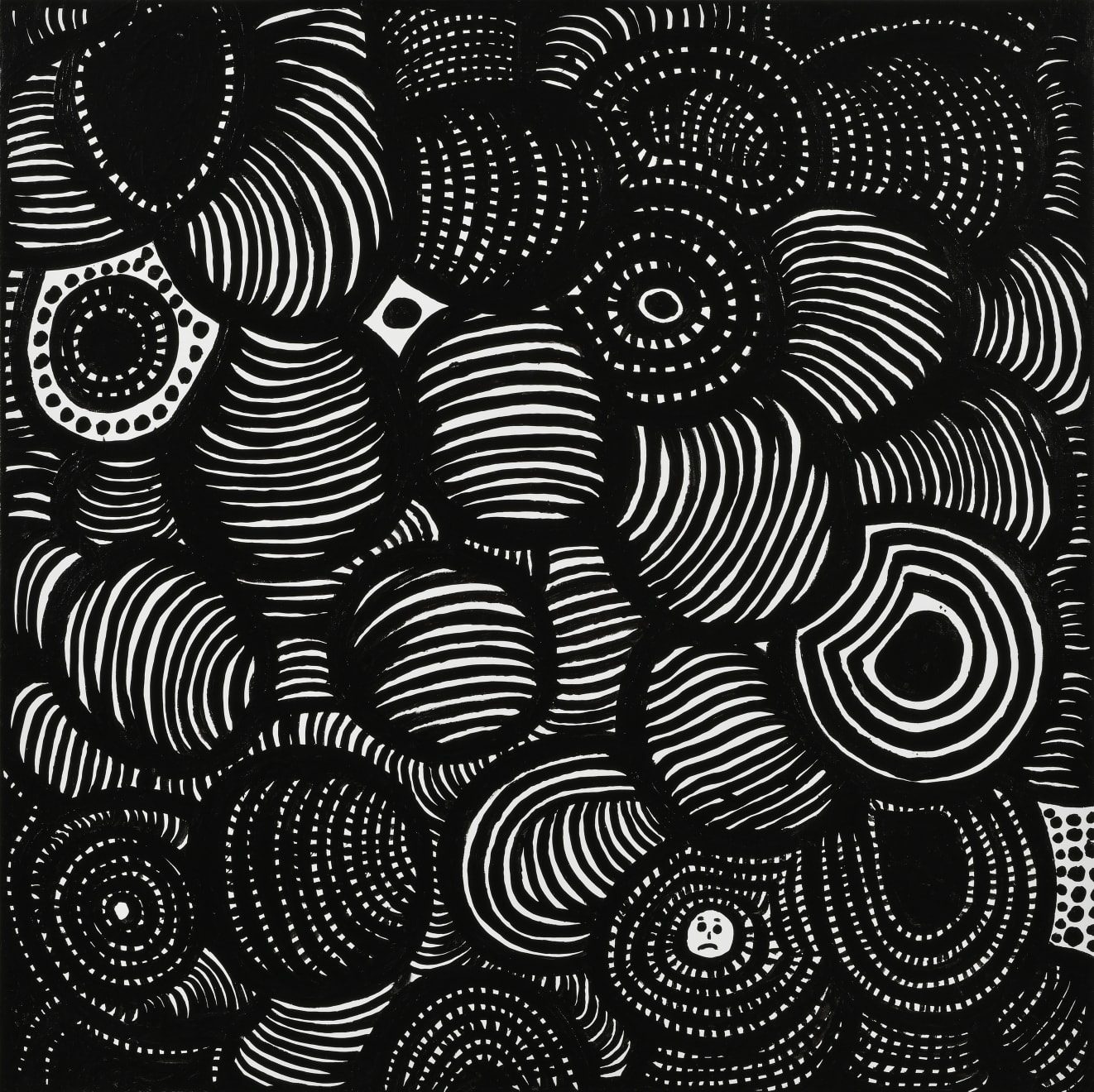 Yayoi Kusama, I WANT TO TALK ABOUT EVERYTHING IN THE UNIVERSE, 2020