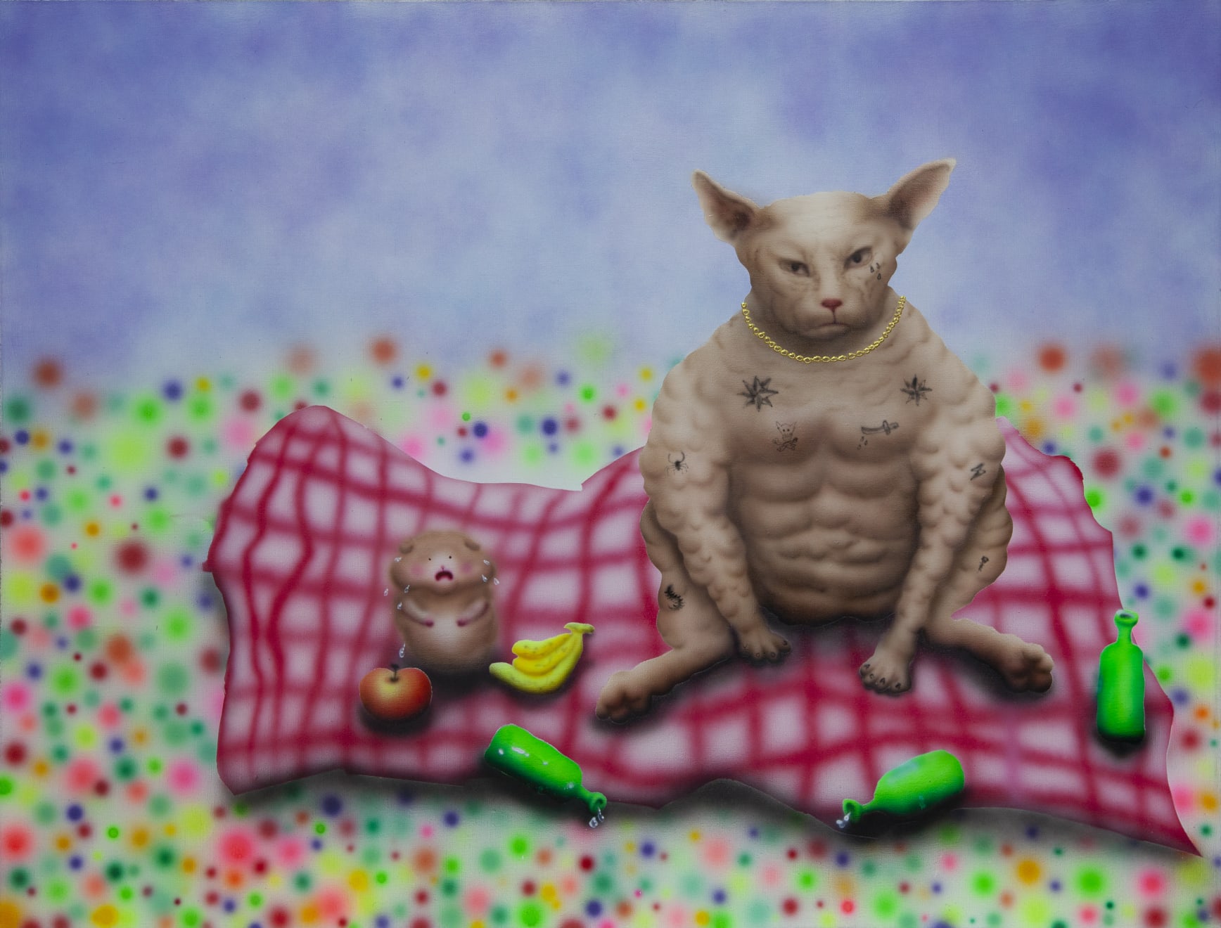 ¥ouada, Happy picnic at Zhuantang Town / 转塘镇愉悦野餐, 2019