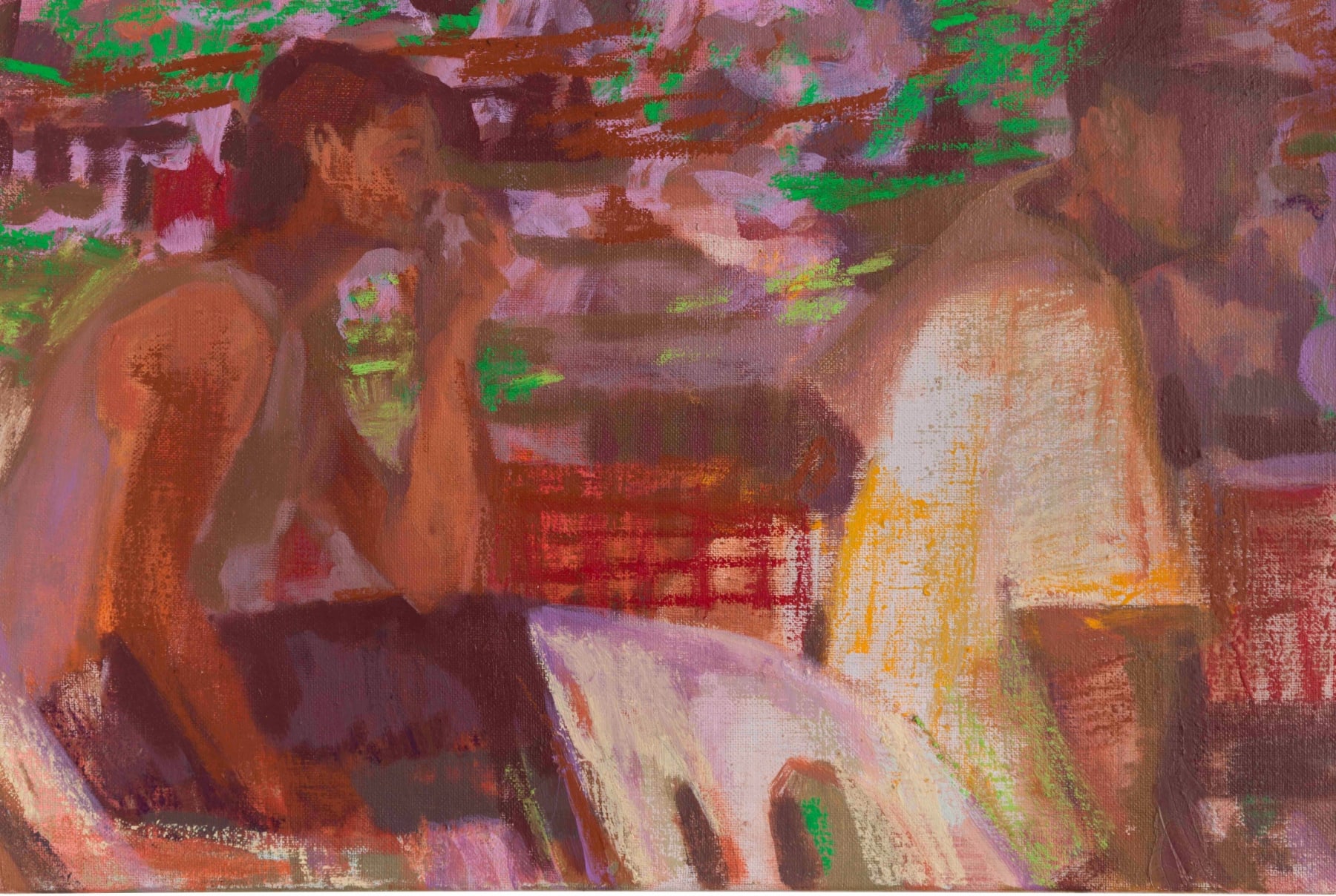 Caroline Cornelius, Watching To See What He Would Do