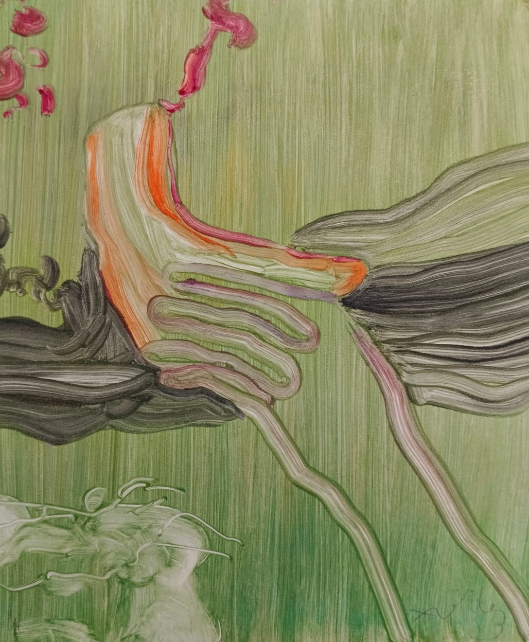 Anna Van Der Ploeg, Holding Hands