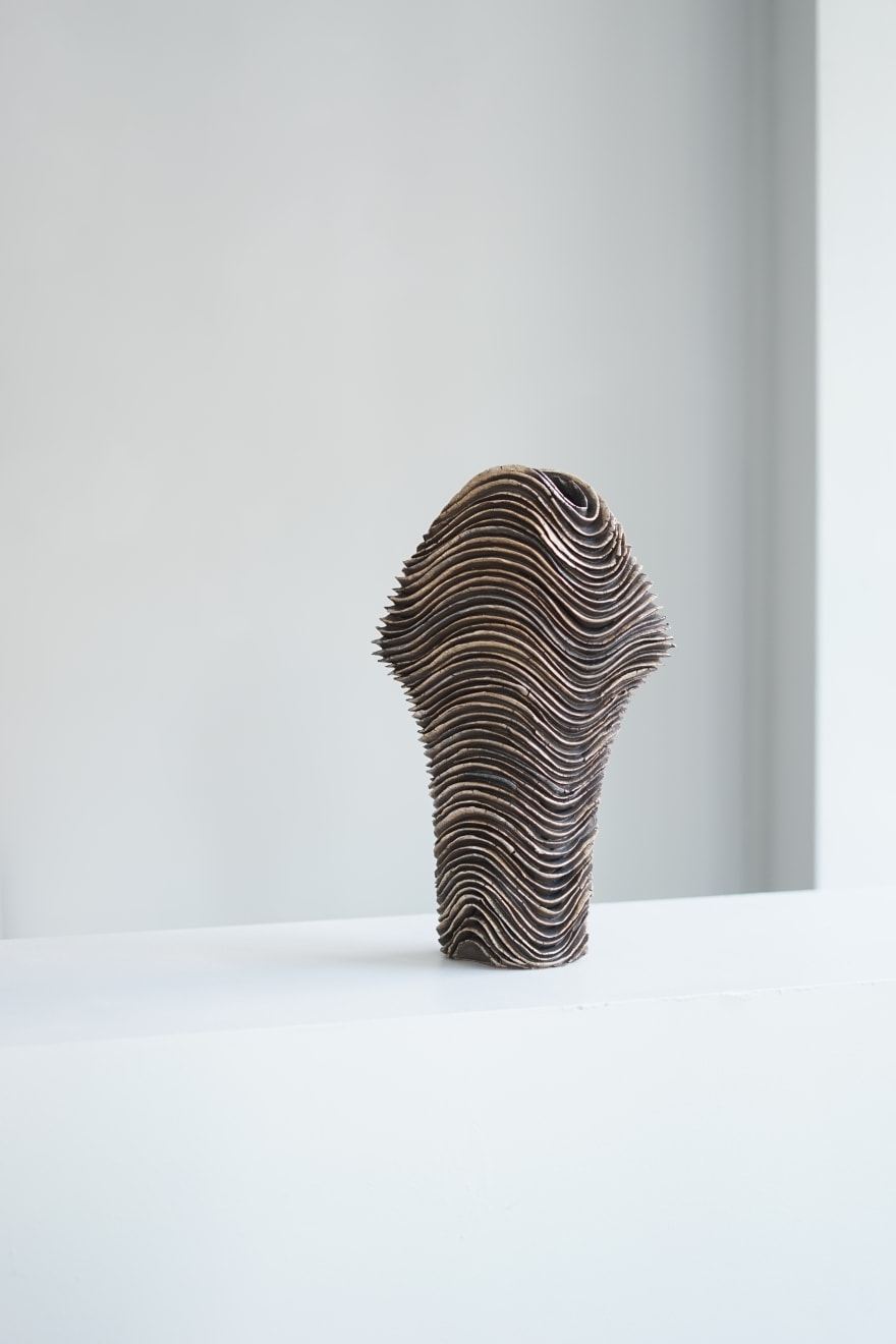 Izumita Yukiya, Sekisō (Layers) Vase, 2024