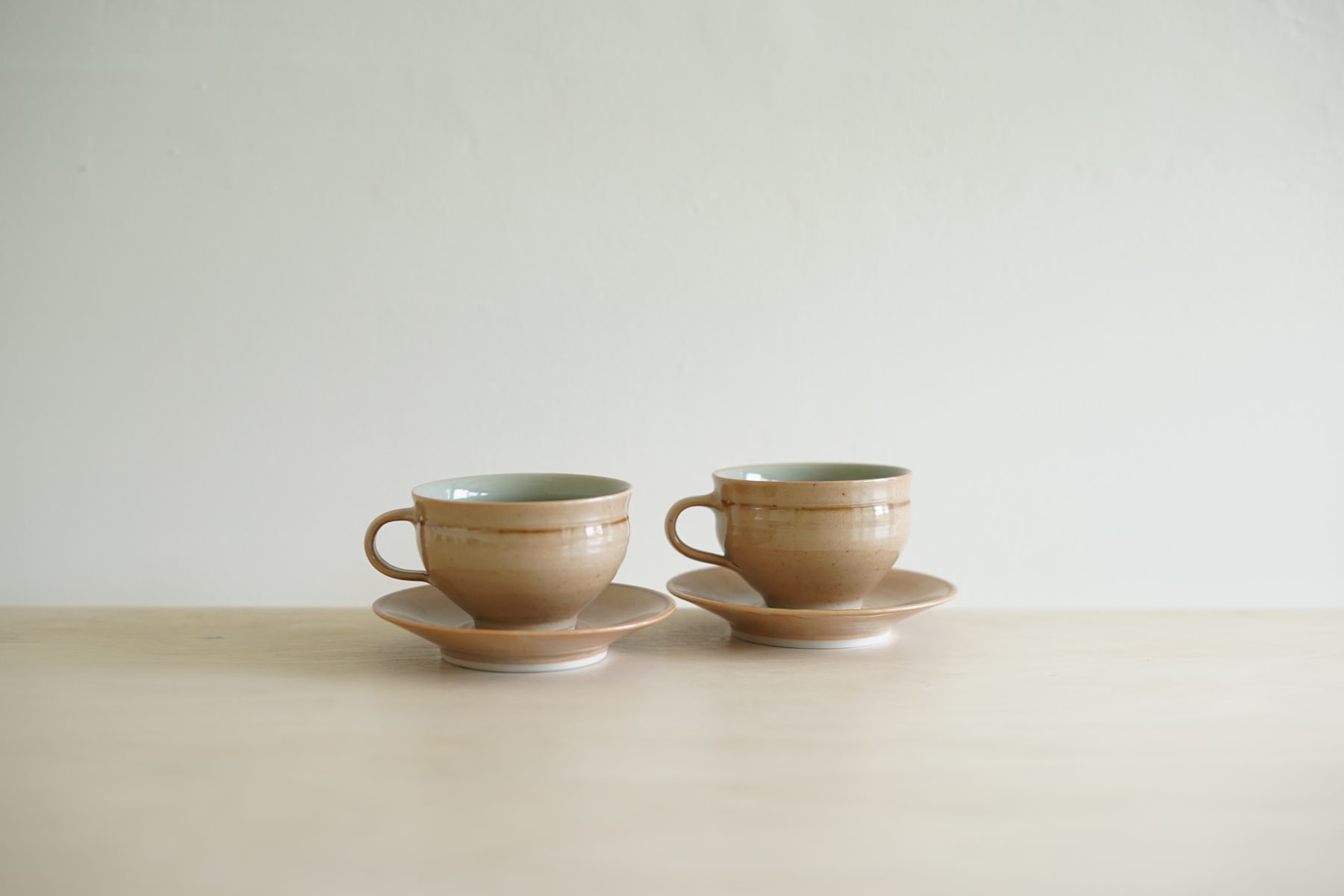 Gwyn Hanssen Pigott, Pair of Coffee Cups and Saucers