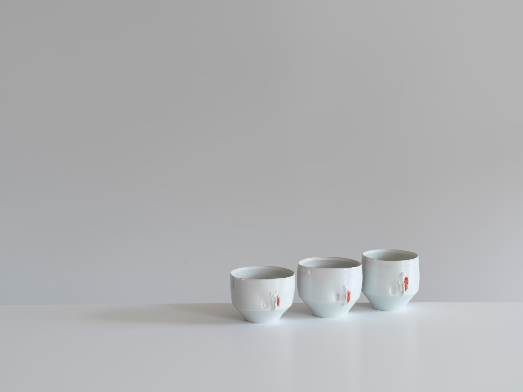 Edmund de Waal, Three teabowls, c. 1995