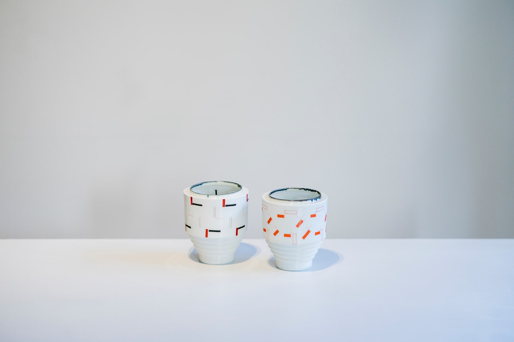 Bodil Manz, Stepped Form with Black & Red