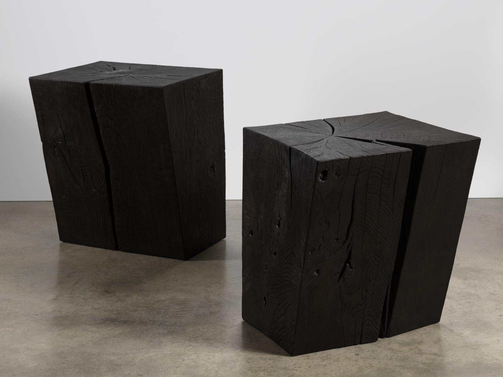 Jim Partridge and Liz Walmsley, Wedge block table lightening flash, 2023