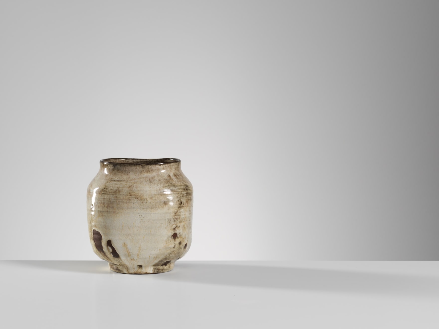 Lucie Rie, Squared Pot, c. 1940s