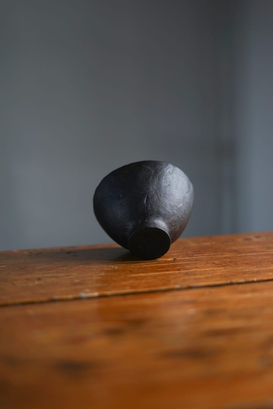 Jim Partridge, Bowl with red rim, 2025