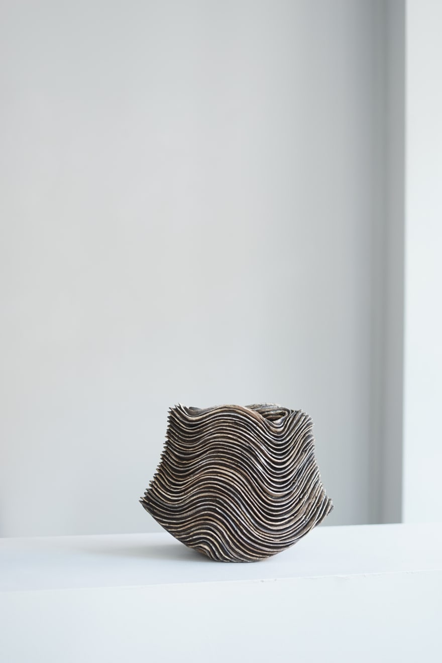 Izumita Yukiya, Sekisō (Layers) Vase, 2024
