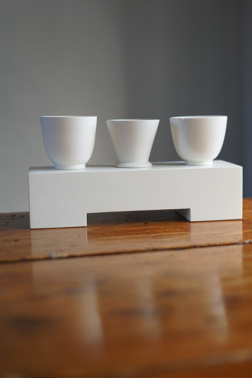 Julian Stair, Three Cups on a Ground
