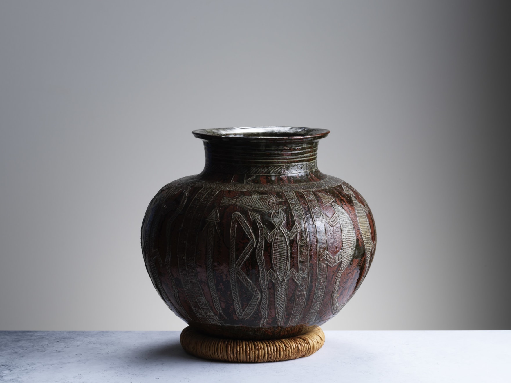 Ladi Kwali, Water Jar, c. 1960s