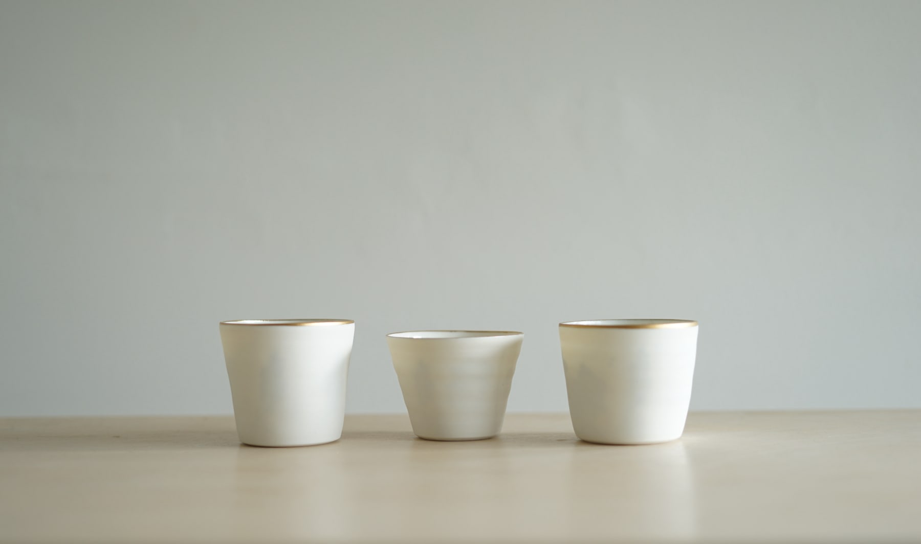 Paul Scott, Trio of Small Beakers