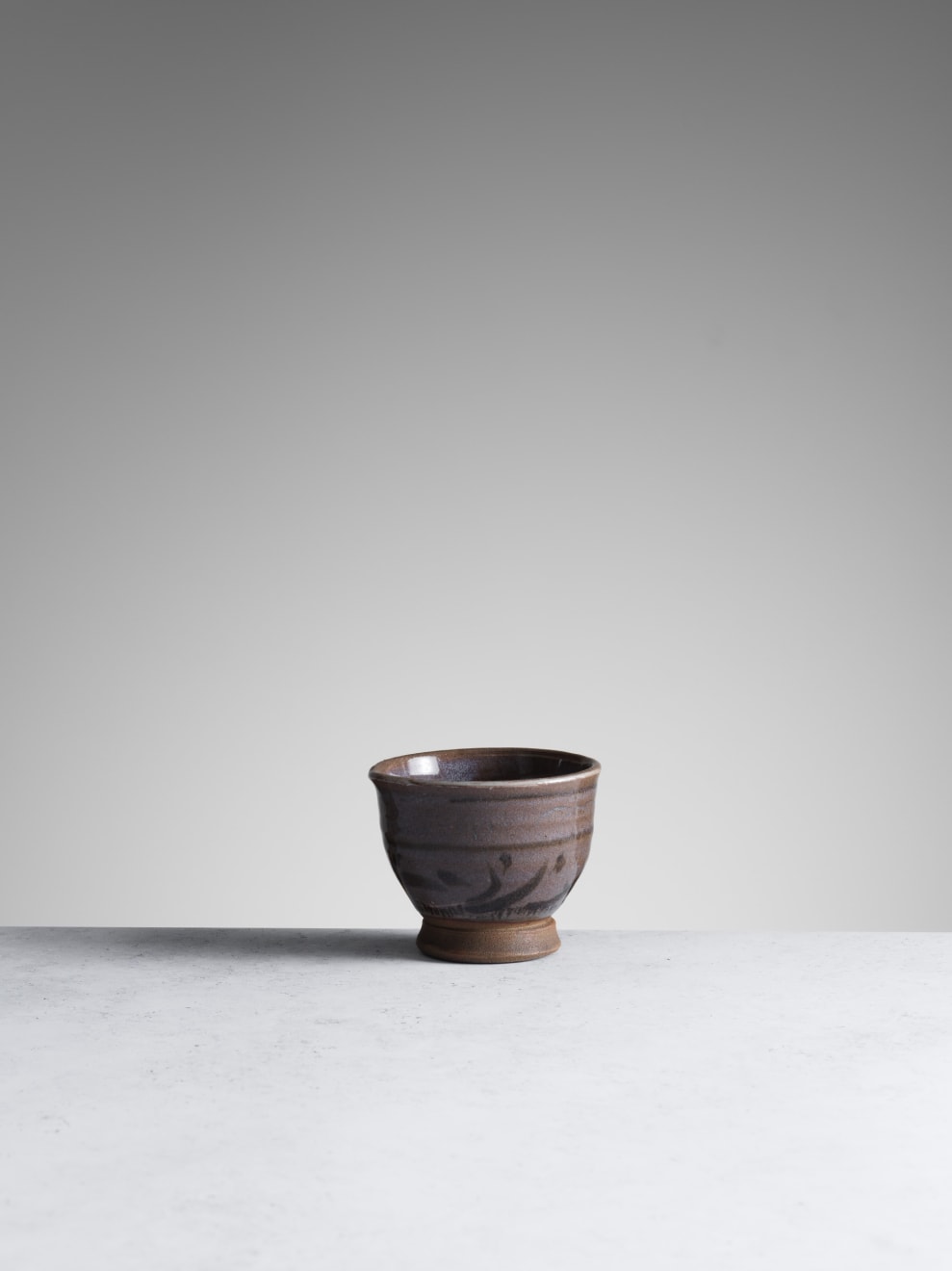 William Staite Murray, Decorated teabowl, c1930