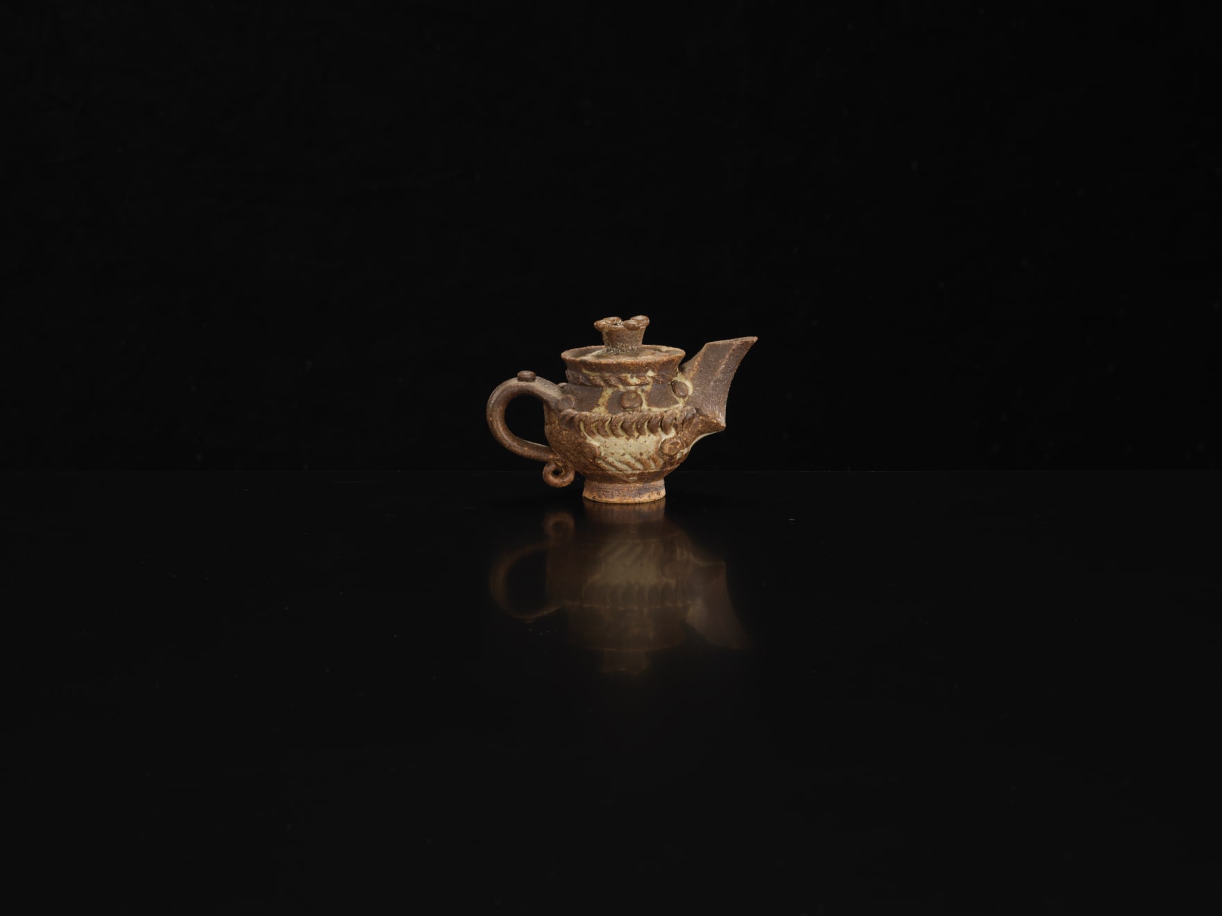 Ian Godfrey, Small Brown Teapot , C1970s