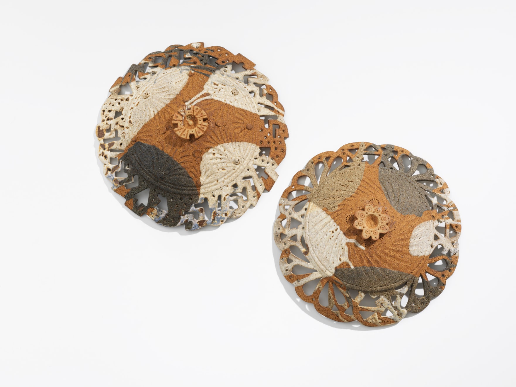 Ian Godfrey, Bowls with Mixed Glazes, C1970s