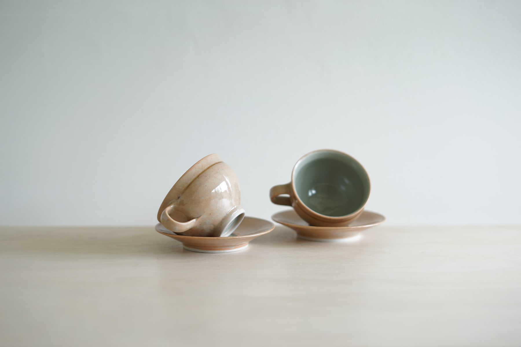 Gwyn Hanssen Pigott, Pair of Coffee Cups and Saucers