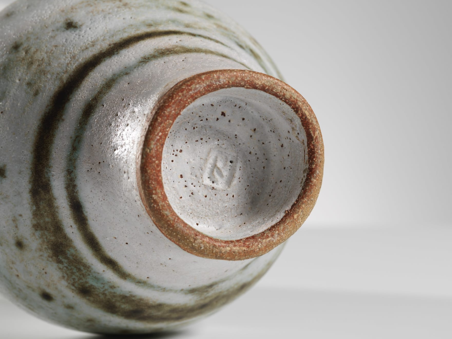 Lucie Rie, Large Vase with Flaring Lip, c. 1980s
