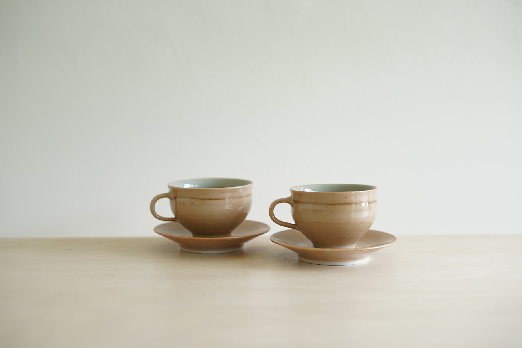 Gwyn Hanssen Pigott, Pair of Coffee Cups and Saucers