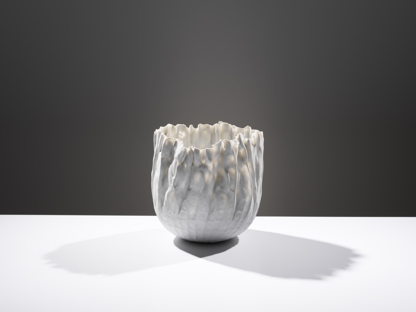 Daniel Fisher, Small Porcelain Flame, 2018