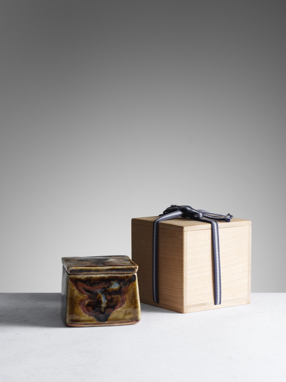 Kawai Kanjiro, Square Lidded Box