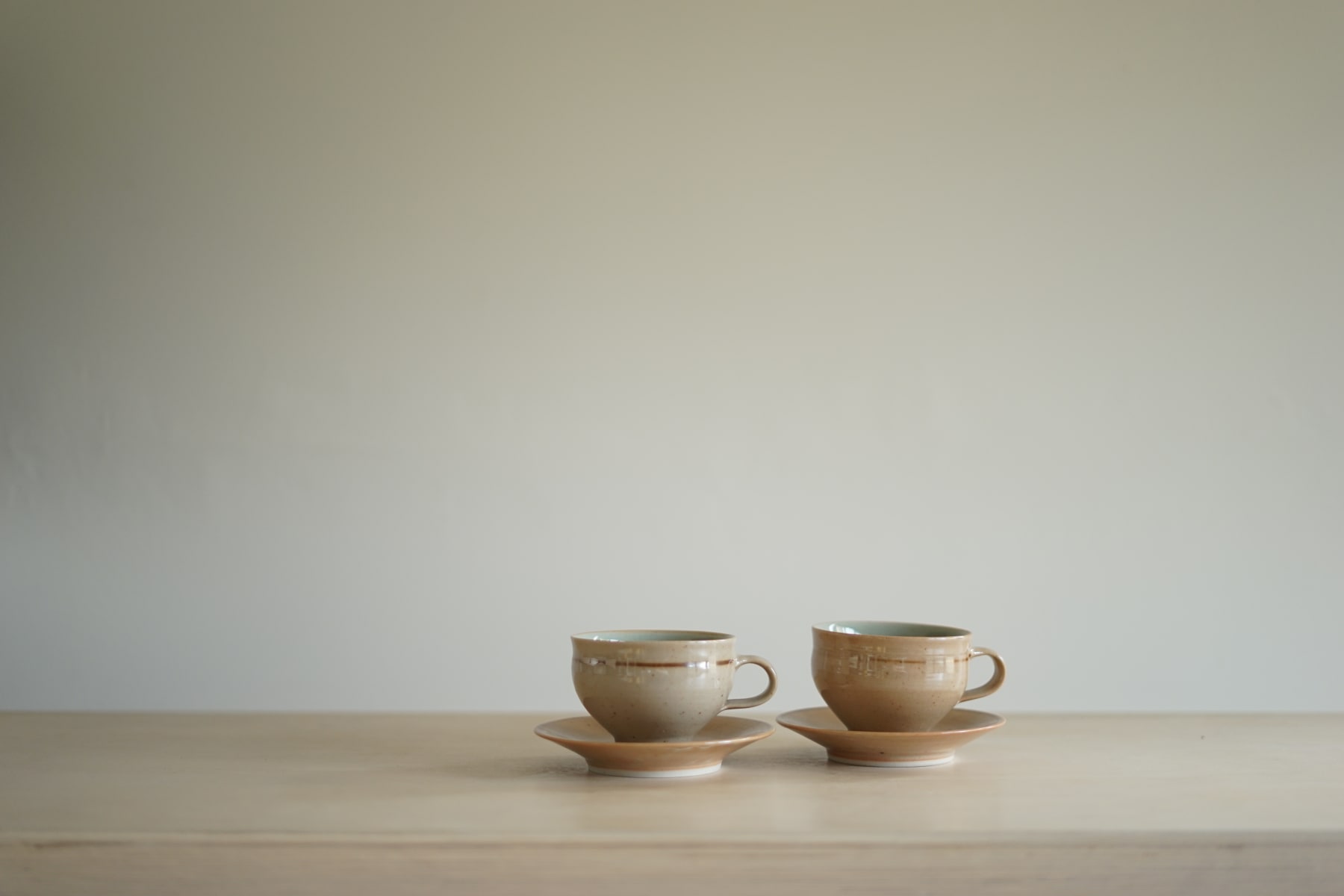 Gwyn Hanssen Pigott, Pair of Coffee Cups and Saucers