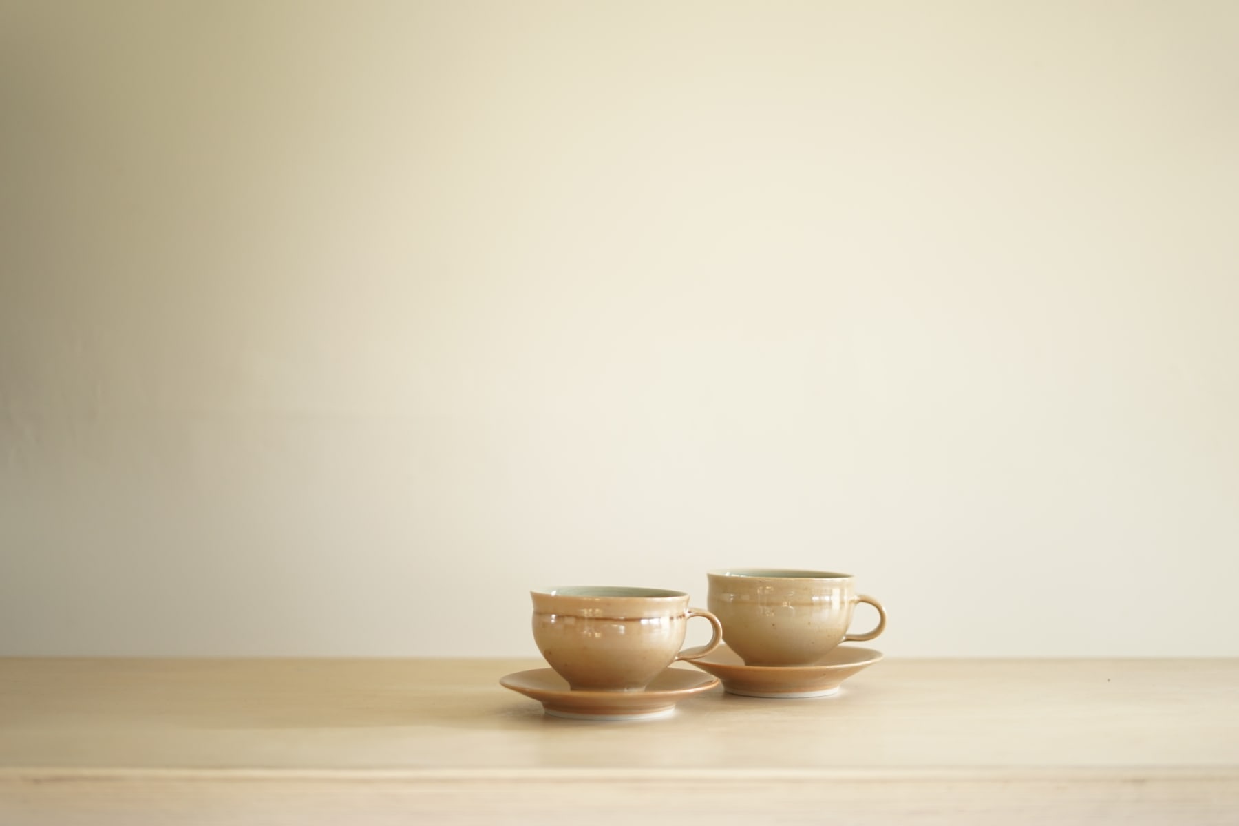 Gwyn Hanssen Pigott, Pair of Coffee Cups and Saucers