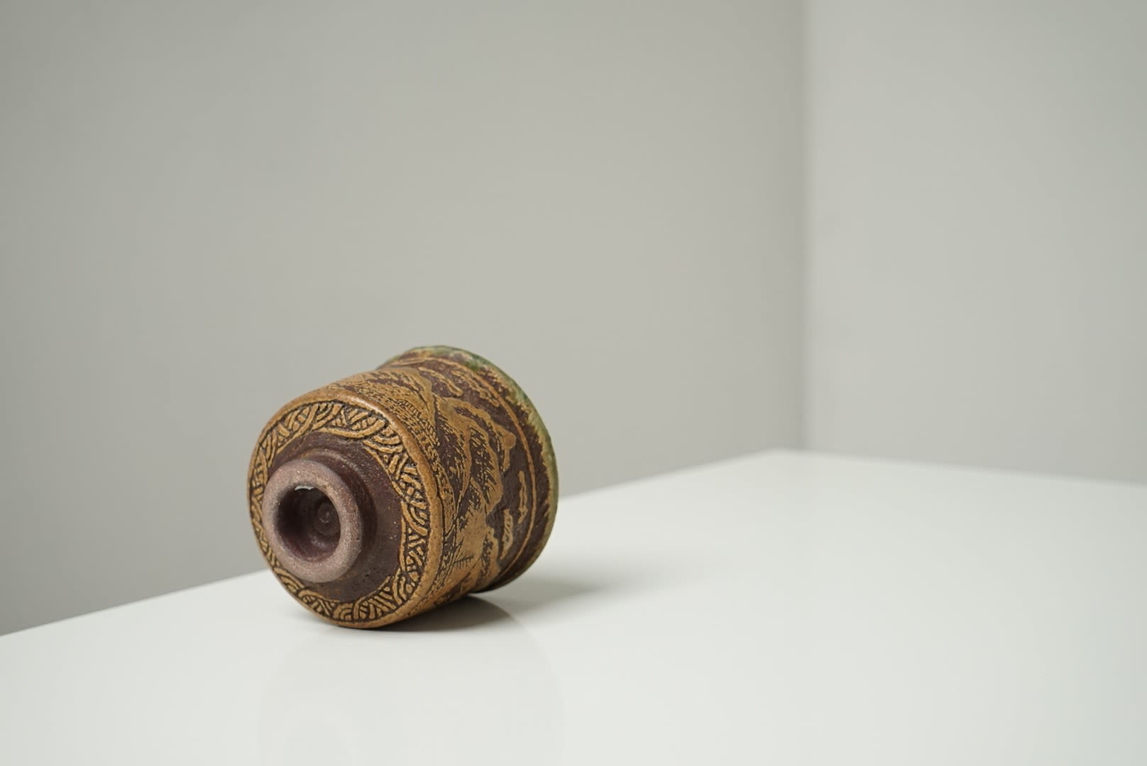 Ian Godfrey, Footed Bowl with incised Decoration , 1970s