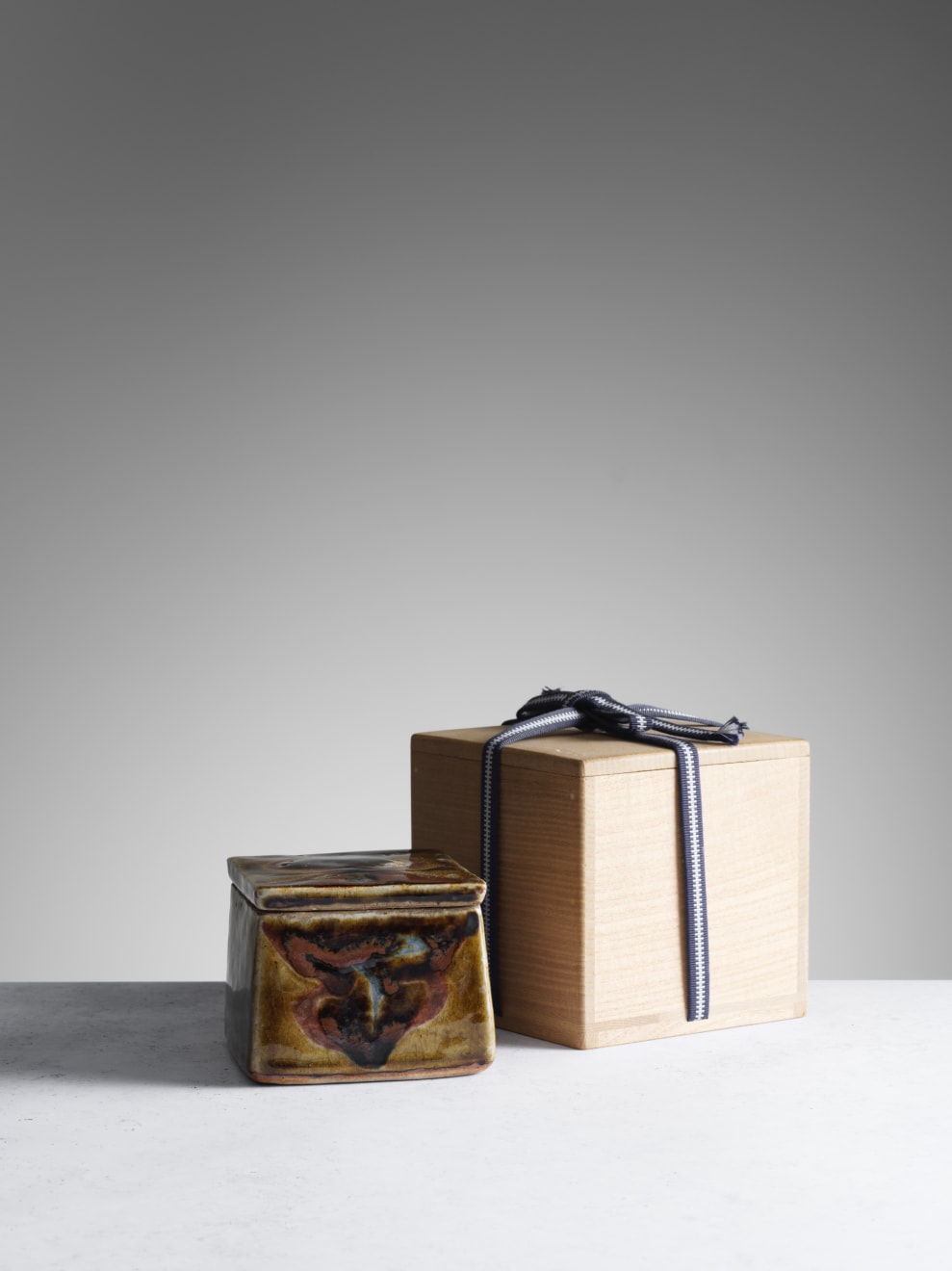 Kawai Kanjiro, Square Lidded Box