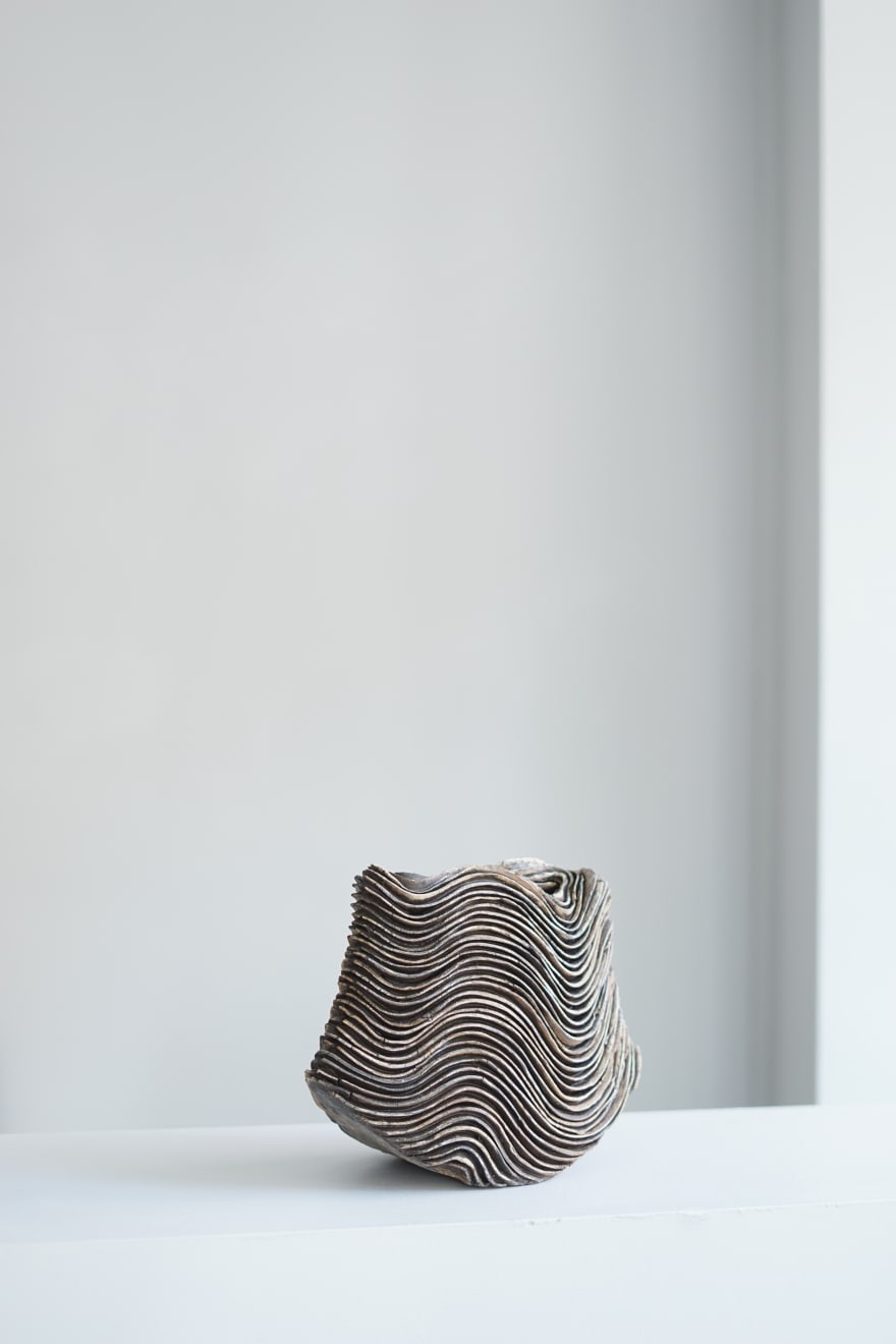 Izumita Yukiya, Sekisō (Layers) Vase, 2024