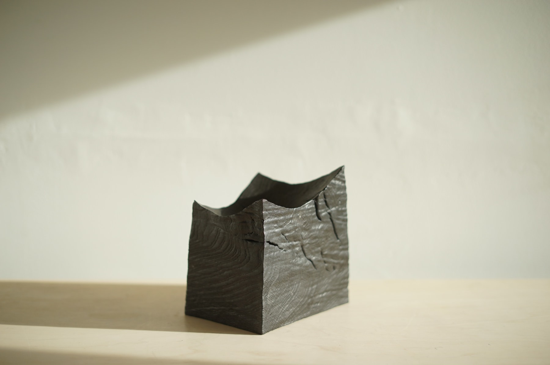 Jim Partridge, Angular Wide Top Vessel, 2023-24