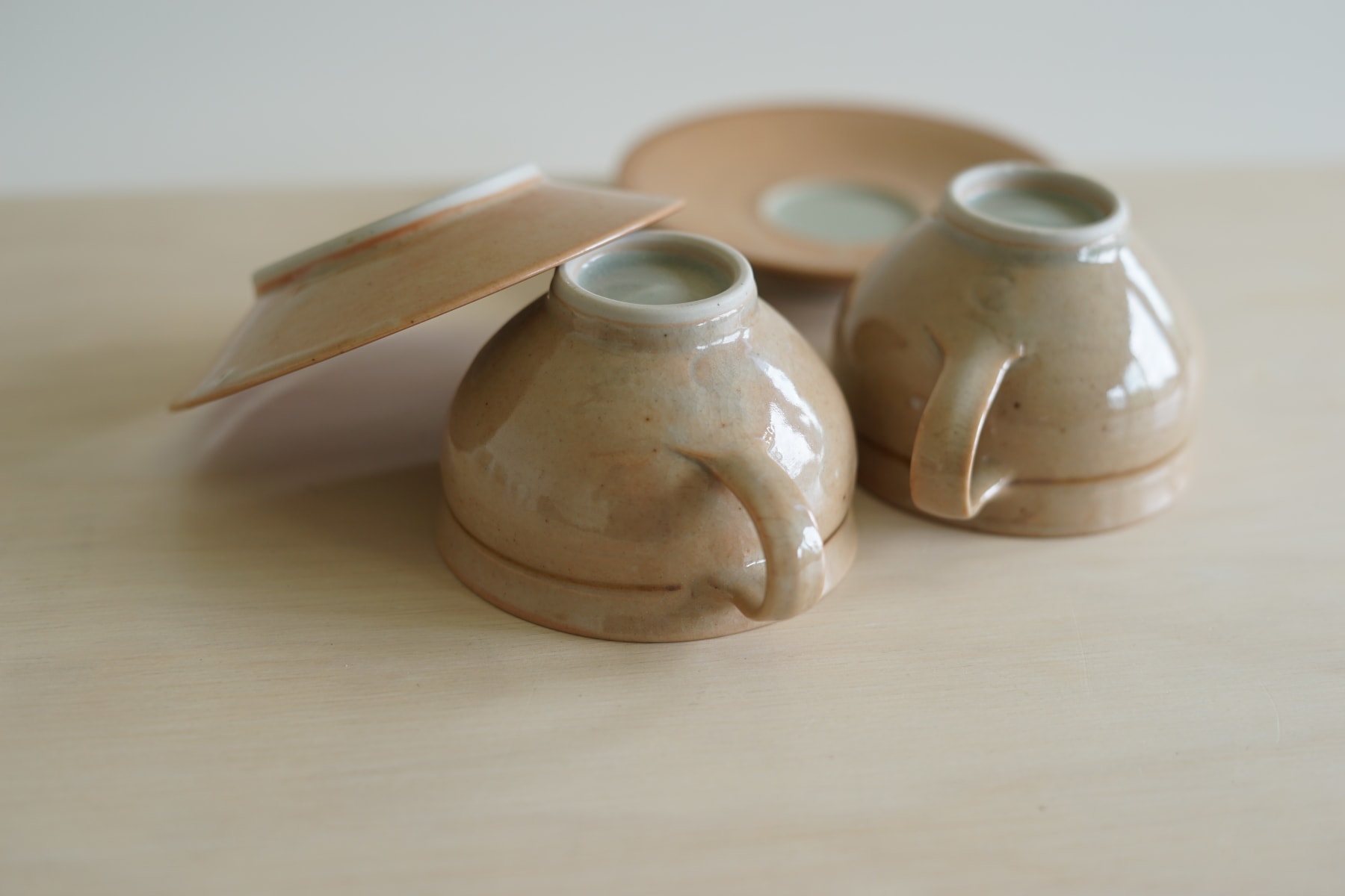 Gwyn Hanssen Pigott, Pair of Coffee Cups and Saucers