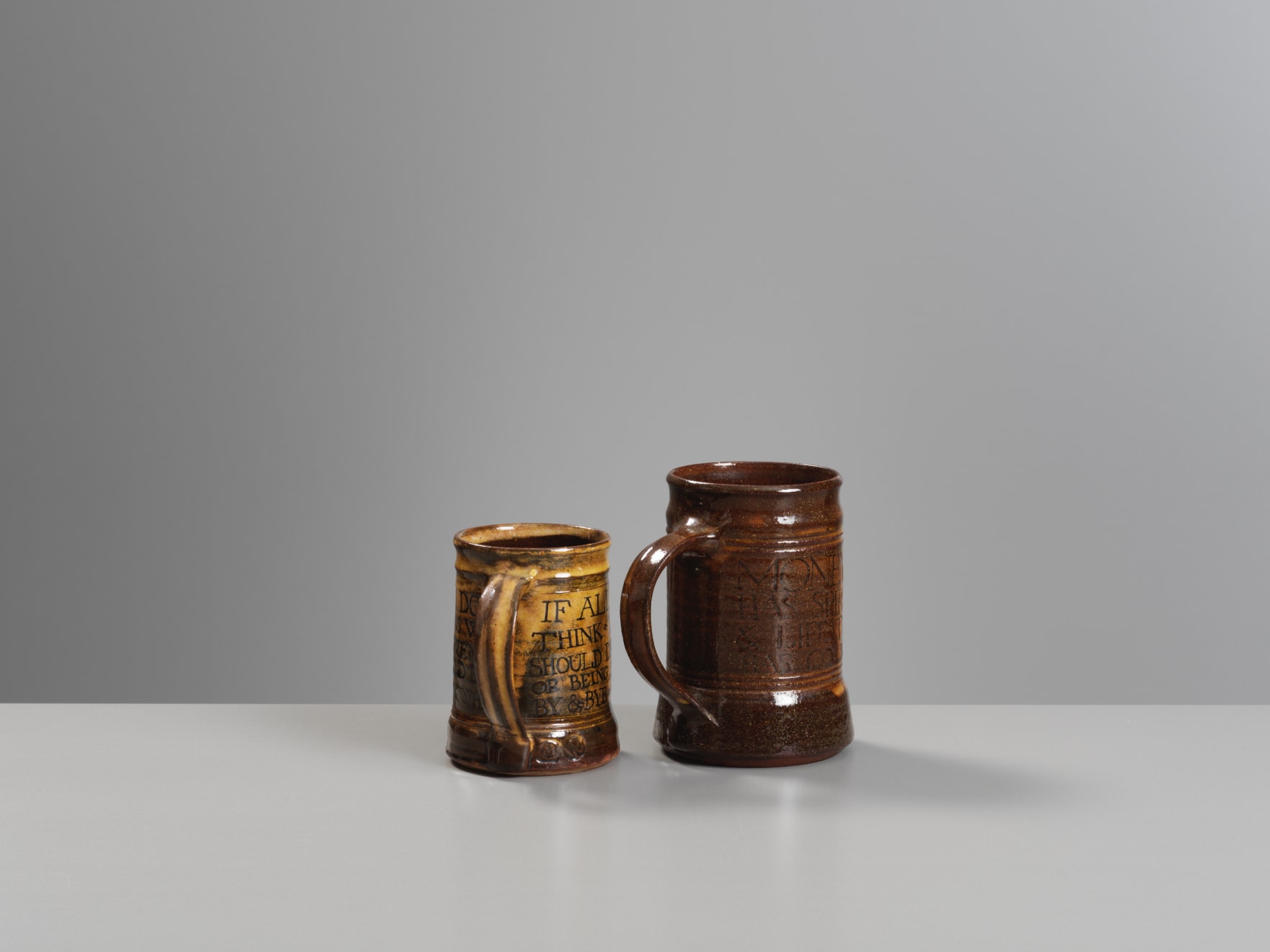 Michael Cardew, Winchcombe Tankard small ‘If All Be True”