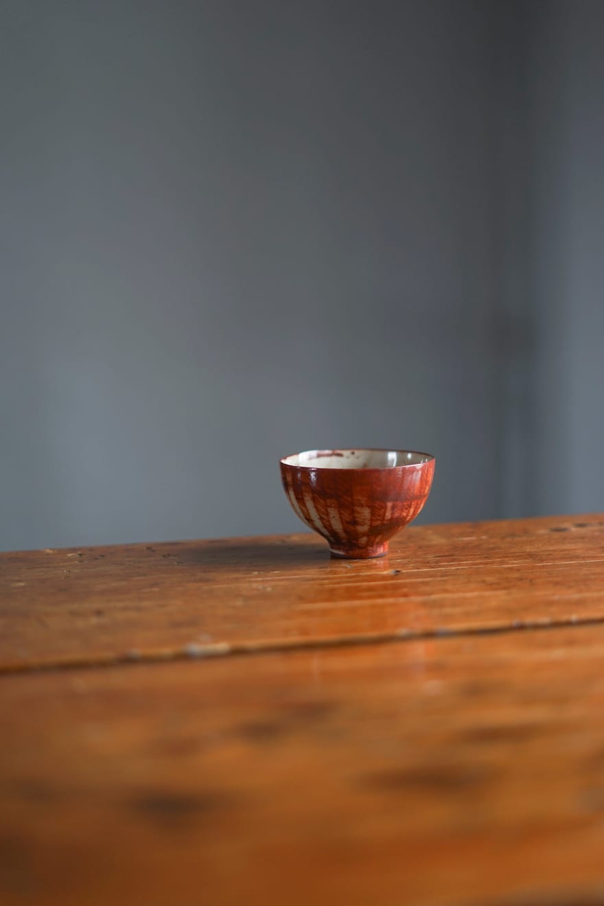 Francine Del Pierre, Bowl with Stripes