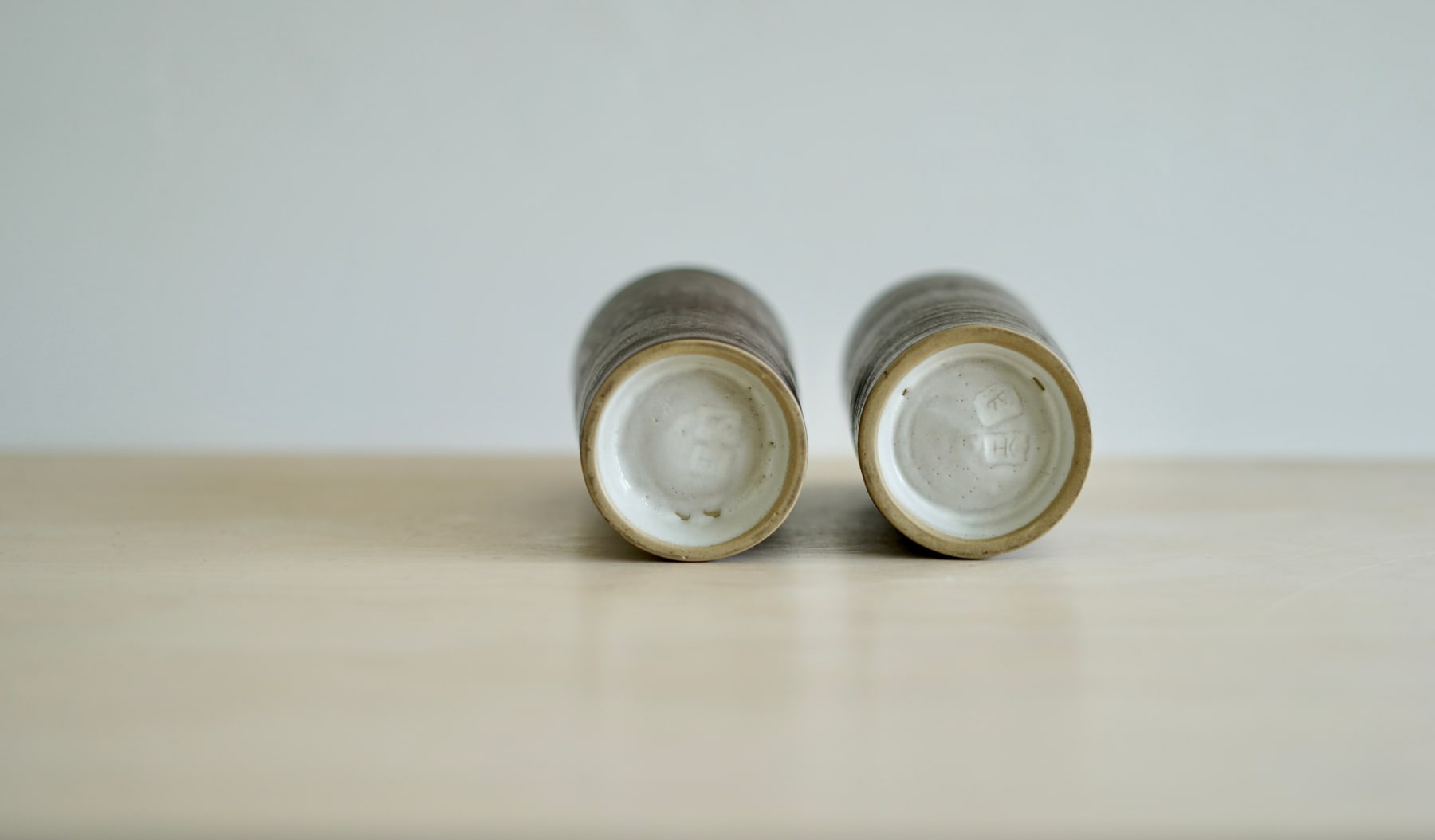 Lucie Rie and Hans Coper, Beakers, c. 1950s
