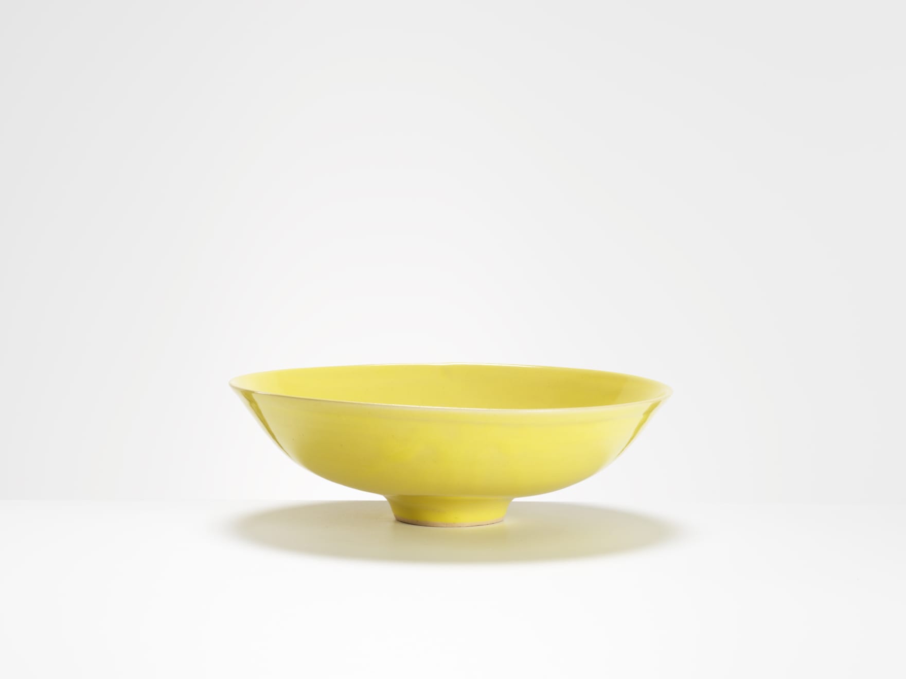 Rupert Spira, Footed Yellow Yellow Bowl, c2008