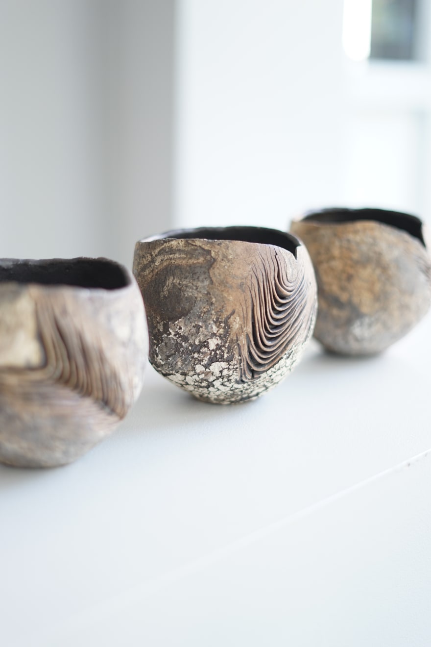 Izumita Yukiya, Sekisō (Layers) Retsu Tea Bowl, 2024