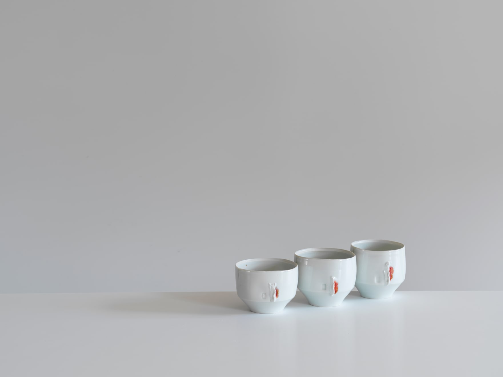 Edmund de Waal, Three teabowls, c. 1995