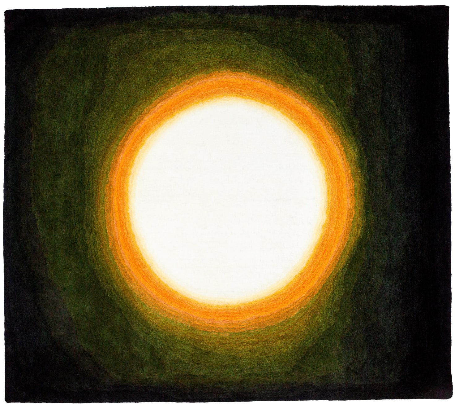 Garry Fabian Miller, White Light Fuses the Green Air (Midwinter), 2020