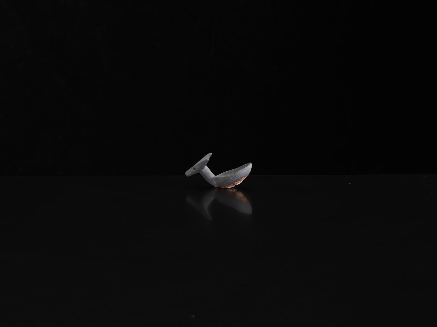 Ian Godfrey, Manganese Spoon with Antelope, C1970s
