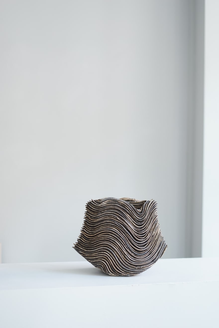 Izumita Yukiya, Sekisō (Layers) Vase, 2024