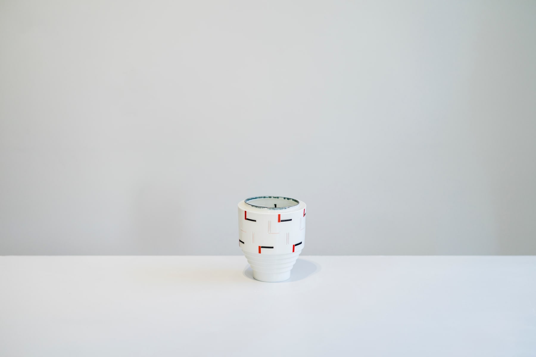Bodil Manz, Stepped Form with Black & Red