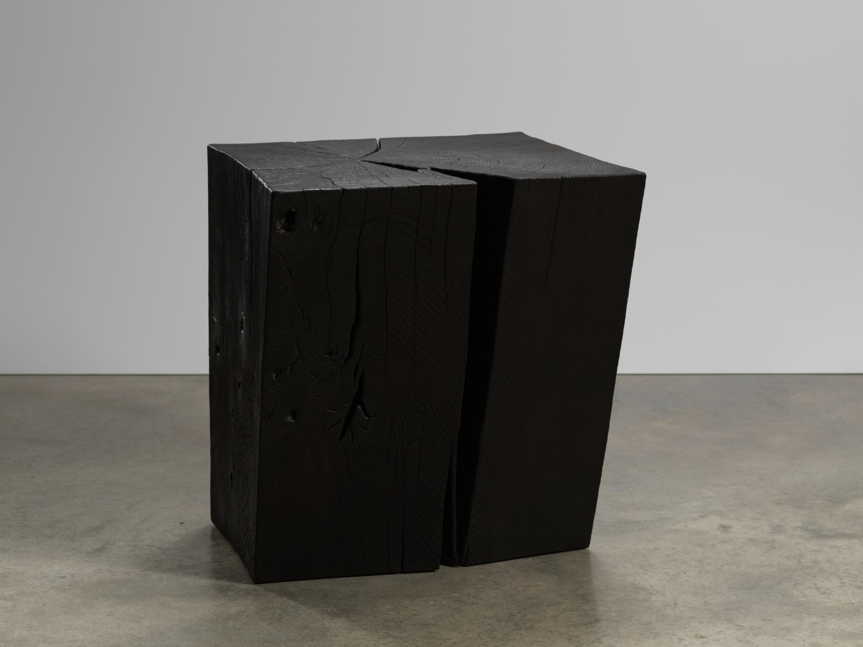Jim Partridge and Liz Walmsley, Wedge block table lightening flash, 2023